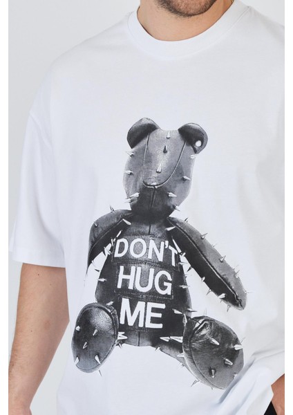 R-5860 Ayı Baskı Detaylı Süprem Tişört fırsatları