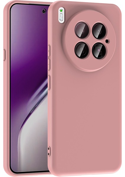 Tecno Camon 40 5g Uyumlu Kamera Korumalı (Kadife Iç Yüzey) Renkli Silikon Kılıf