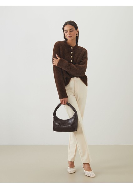 Yeni Sezon Bisiklet Yaka Kadın Triko Kazak fiyatları