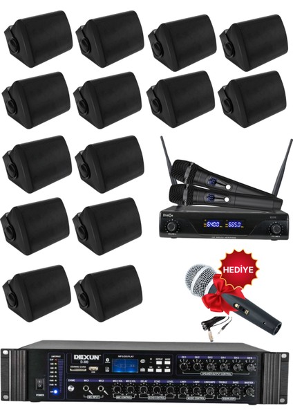 Drt-6 Sütun Hoparlör Mağaza Dükkan Kafe Seslendirme ve Okul Anons Sistemi