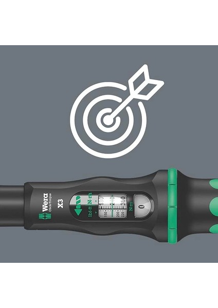 05075653001 Click-Torque x 3 Tork Anahtarı, Takma Aletleri Için, 9X12 x 20-100 Nm indirimleri