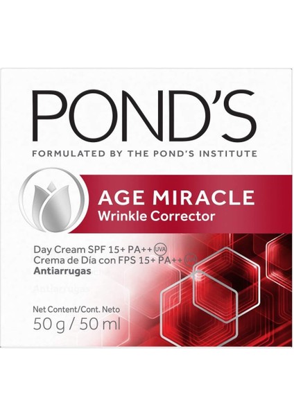 Ponds Age Miracle Wrinkle Kırışıklık Düzeltici Gündüz Kremi 50GR
