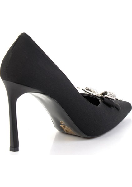 Mat Siyah Kadın Klasik Topuklu Ayakkabı K01565016138 modelleri