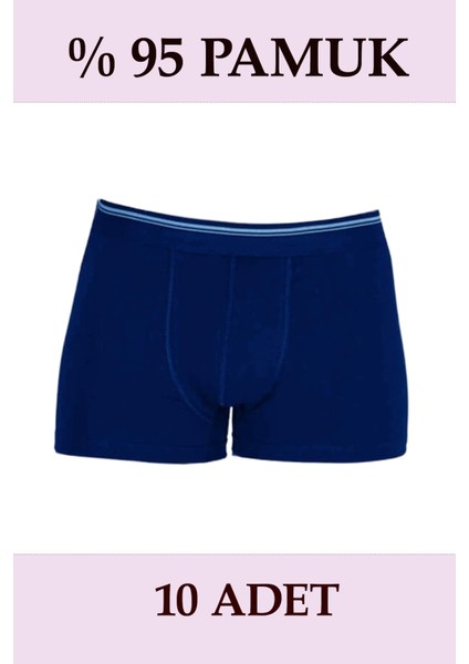 Erkek Likralı Boxer 10'lu Paket fiyatları