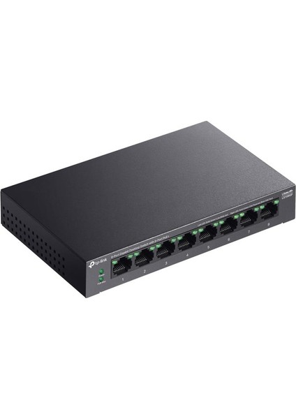 Tp-Lınk LS108GP 8 Port Gıgabıt + RJ45 62W 250 Metre Poe Mesafe Metal Kasa modelleri