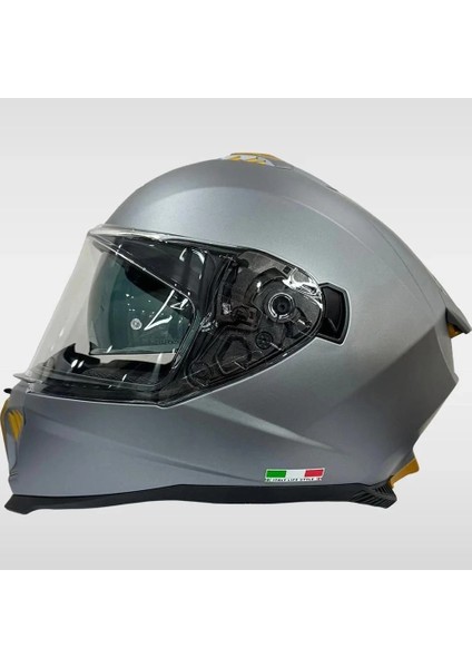Sw 865 Solıd Matt Grey Full Face