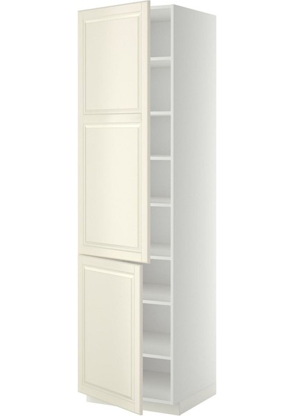 Mutfak Boy Dolabı, Bodbyn Kırık Beyaz, 60X60X220 cm