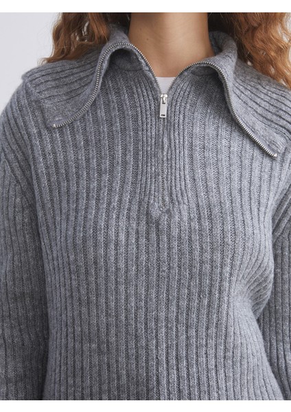 Yeni Sezon Polo Yaka Kadın Triko Kazak modelleri