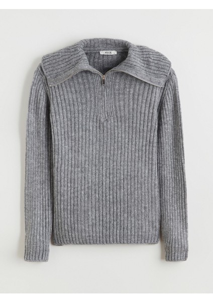 Yeni Sezon Polo Yaka Kadın Triko Kazak indirimleri