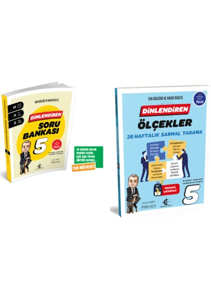 5. Sınıf Dinlendiren Soru Bankası ve Ölçekler 36 Haftalık Sarmal Tarama