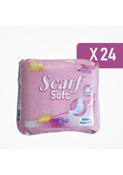 Hijyen Günlük Pedi Ultra Ince 10'lu Paket x 24 Paket (240 Adet)