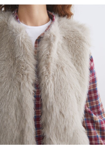 Yeni Sezon Kadın Kürk Yelek modelleri