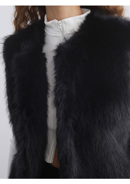 Yeni Sezon Kadın Kürk Yelek modelleri