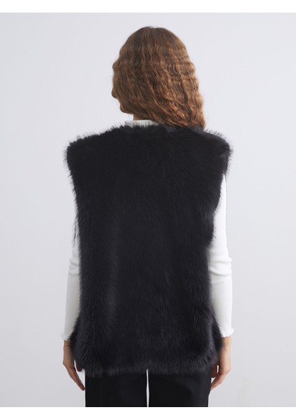 Yeni Sezon Kadın Kürk Yelek indirimleri