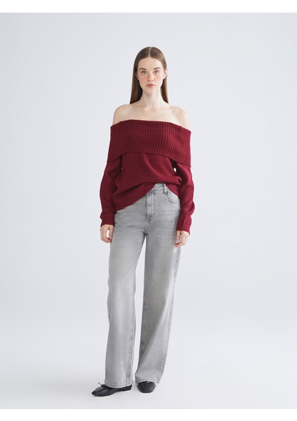 Yeni Sezon Kayık Yaka Kadın Triko Kazak fiyatları