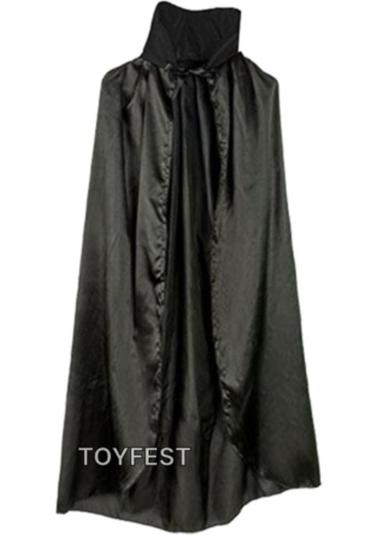 Cadılar Bayramı & Halloween - Yakalı Pelerin Kostüm Aksesuarı 120 cm