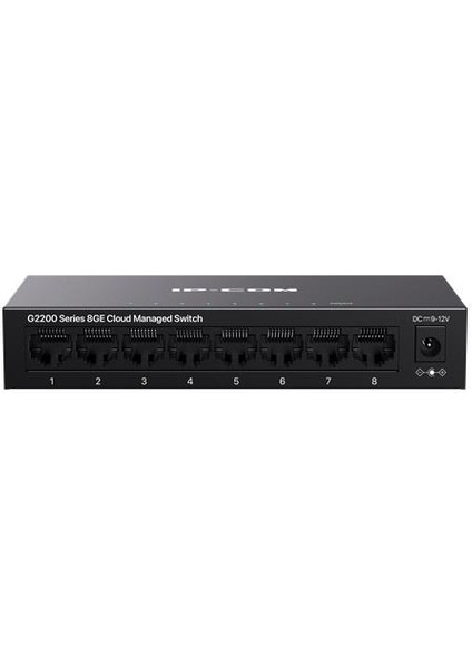 G2208D 8 Port Gıgabıt Cloud Yönetilebilir Metal Kasa Swıtch