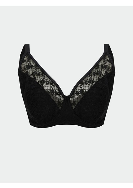 Yeni Sezon Balenli Dolgusuz Dantelli Toparlayıcı Sütyen