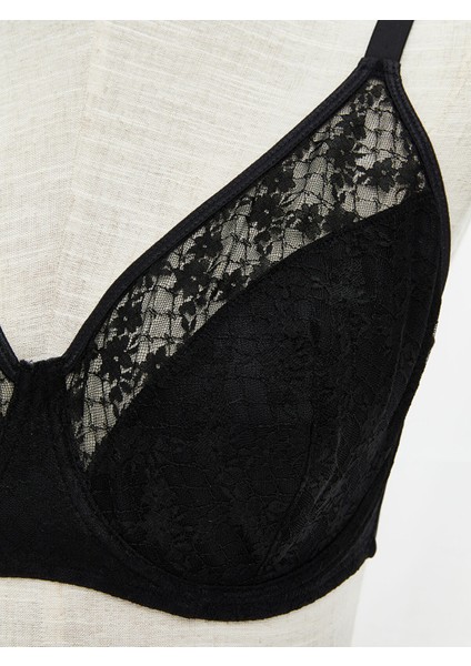 Yeni Sezon Balenli Dolgusuz Dantelli Toparlayıcı Sütyen modelleri