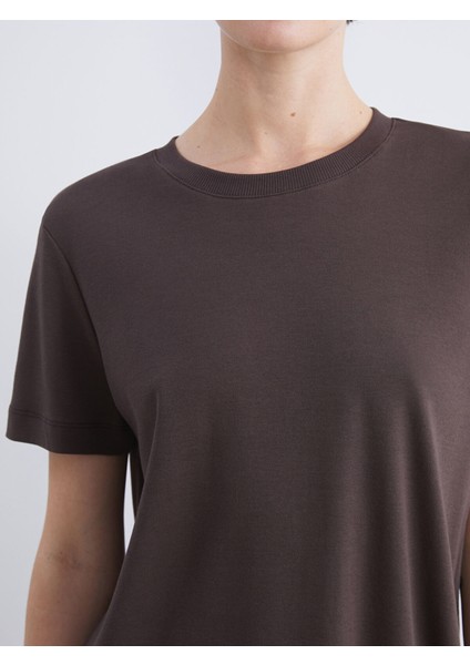 Yeni Sezon Bisiklet Yaka Kadın Tişört modelleri