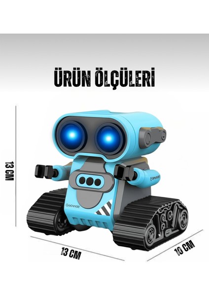 Uzaktan Kumandalı El Hareketlerine Duyarlı Wall-E Benzeri Oyuncak Robot 12 Cm. fiyatları