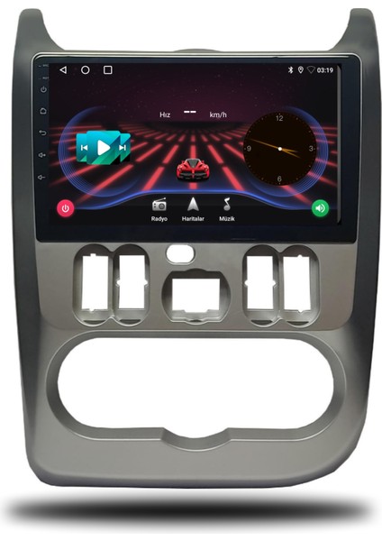 Dacia Duster Android Carplay Multimedya 2010-2013 4 GB Ram + 32 GB Hafıza + 4 Çekirdek