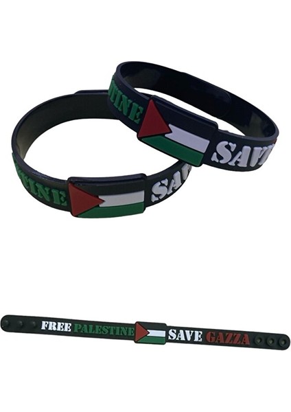 Özgür Filistin Bilekliği - Free Palestine - 1 Adet
