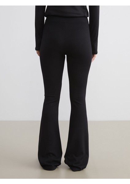 Yeni Sezon Beli Lastikli Ispanyol Paça Kadın Tayt Pantolon fırsatları