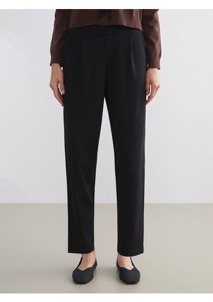 Yeni Sezon Beli Lastikli Havuç Kesim Kadın Pantolon fiyatları