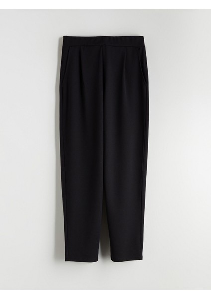 Yeni Sezon Beli Lastikli Havuç Kesim Kadın Pantolon indirimleri