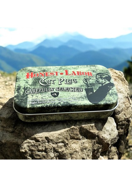 Vıntage Metal Tabaka/kutu