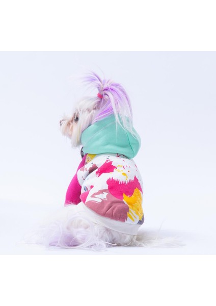 Mint Rio Köpek Hoodie Köpek Sweat Köpek Kıyafeti Kedi Kıyafeti
