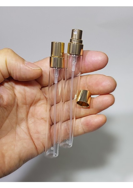 3 Adet 10 ml Gold Renk Parfüm Şişesi, Kolonya Şişesi Boş Fısfıs Sprey Şişe Genel Bakım Sprey fiyatları