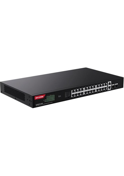 G1128-24-410W 24 Port Gıgabıt +2xgb RJ45/SFP Uplınk 370W Poe Rackmount Swıtch modelleri