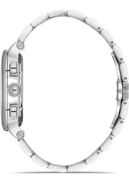 RMS.1.AG2058.02 Kristal Camlı Çelik Kordon Çelik Kasa 5 Atm Suya Dayanıklı Metalik Renk Erkek Kol Saati fiyatları