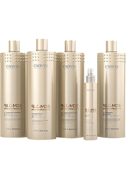 Blonde Reconstructor Profesyonel Onarıcı 5'li Saç Bakım Seti