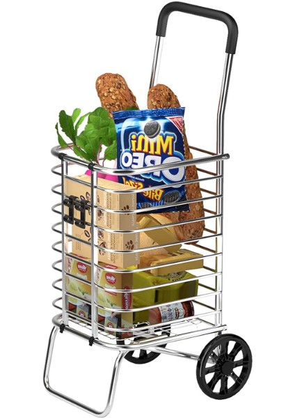 Katlanabilir Taşınabilir Alışveriş ve Taşıma Arabası fırsatları