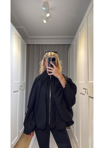 Oversize Yarasa Kol Ceket