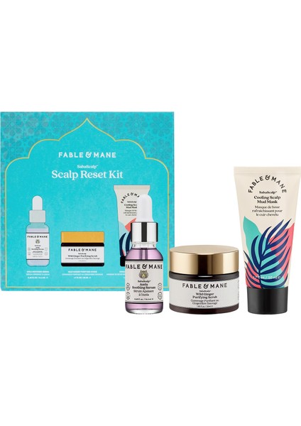 Saç Derisi Yenileme Kiti Sahascalp™ - Saç Bakım Seti 14,4 ml + 50 ml + 50 ml