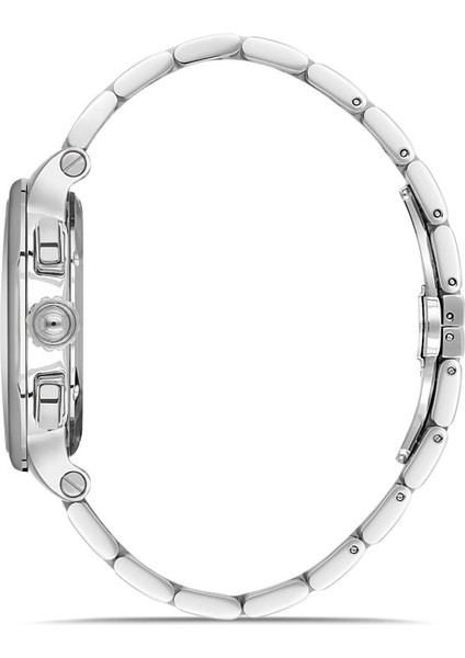 RMS.1.AG2058.01 Kristal Camlı Çelik Kordon Çelik Kasa 5 Atm Suya Dayanıklı Metalik Renk Erkek Kol Saati fiyatları