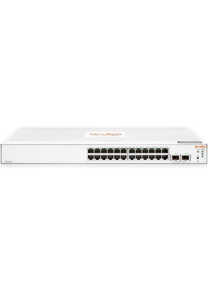 e Aruba Ion JL812A 1830 24 Port Gıgabıt + 2X1GB Sfp Uplınk Yönetilebilir Rackmount Swıtch