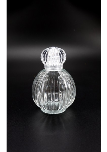 Cam Kolonya Şişesi 10 Adet (8 Cm)