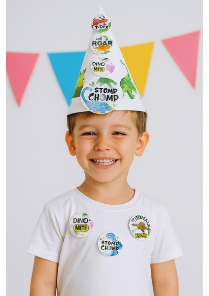 Lisanslı Yaka çanta rozeti DİNOZOR 6LI fiyatları