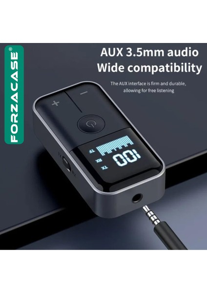 Tv, Araç, Bilgisayar Uyumlu 2in1 Aux Bluetooth 5.4 Tf Kartlı Kablosuz Ses Adaptörü - FC1129 modelleri