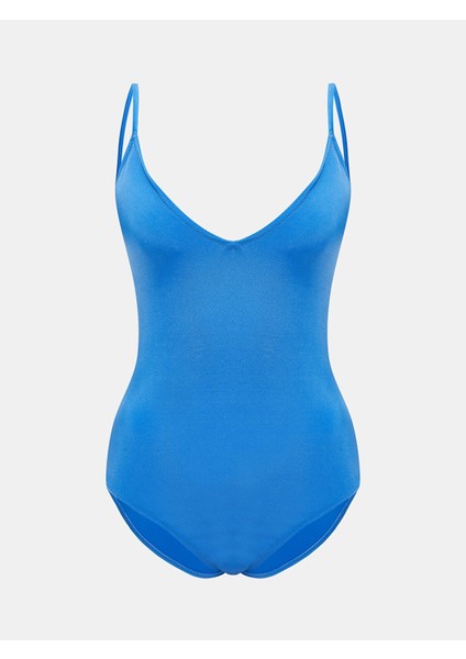 Yeni Sezon V Yaka Askılı Kadın Mayo