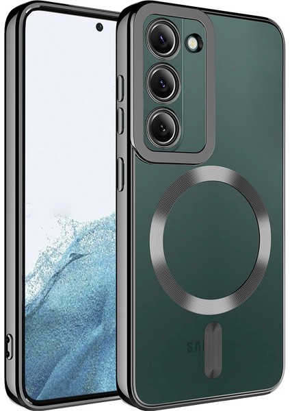 Galaxy S23 Kılıf M-Safe Wireless Şarj Özellikli Setro Silikon