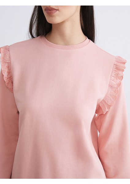 Yeni Sezon Bisiklet Yaka Kadın Sweatshirt Tunik modelleri
