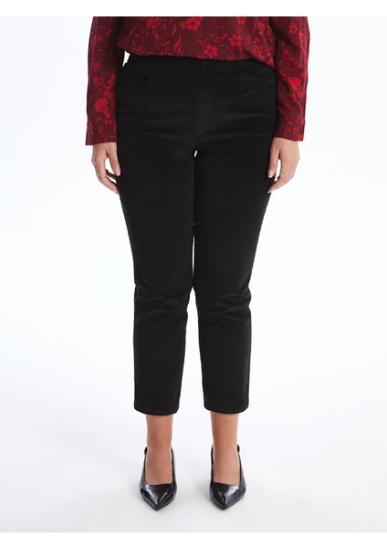 Yeni Sezon Beli Lastikli Kadife Kadın Pantolon fiyatları