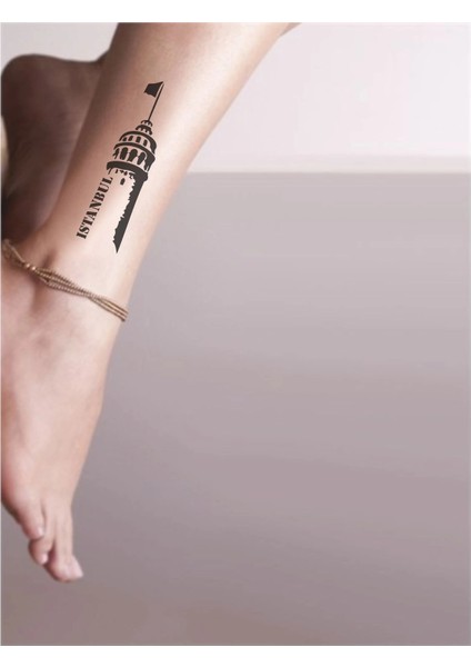 Galata Kulesi Tattoo Geçici Dövme Şablonları Kına Kalıpları fiyatları