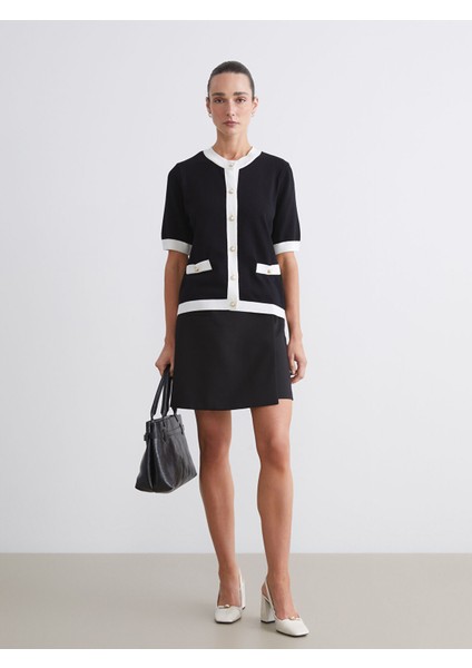 Yeni Sezon Bisiklet Yaka Kadın Triko Hırka fiyatları